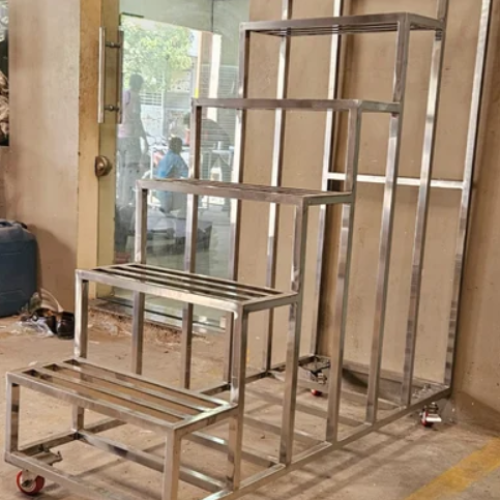 Stainless Steel Step Ladder